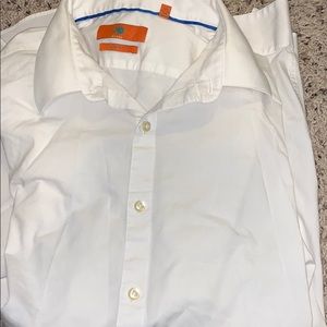 Men’s white button up. Never worn